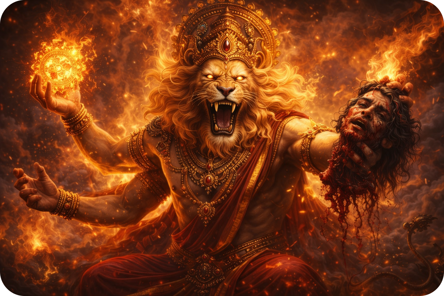 Nava Narasimha Aradhana & Hoomam